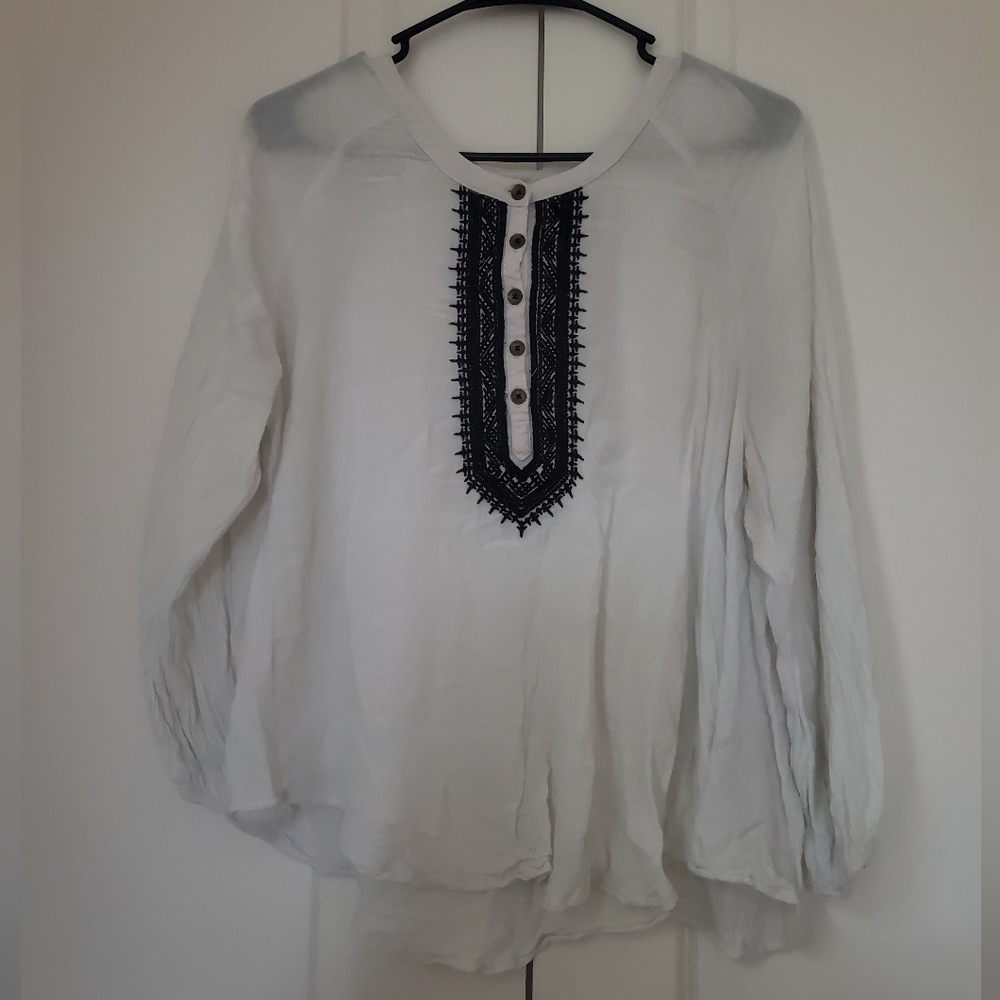 White forever 21 top
